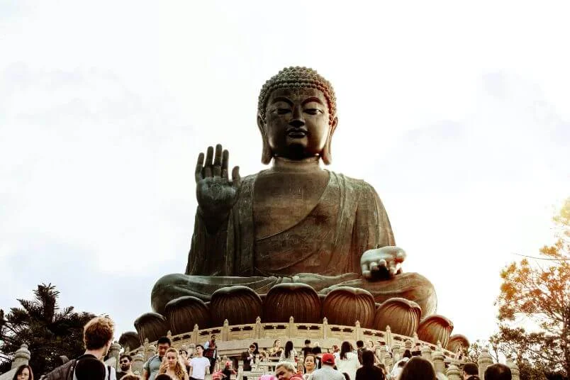 Tian Tan Buddha, o maior buda sentado do mundo, em Hong Kong